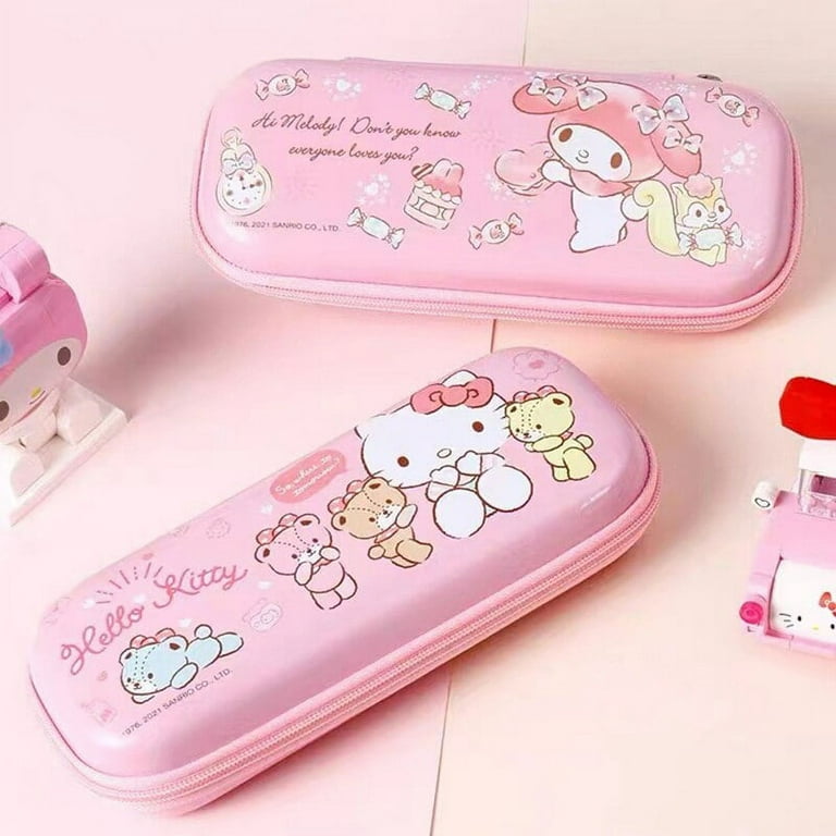 Hello Kitty Pencil Case Sanrio  Hello Kitty School Pencil Case - Sanrio  Pencil Cases - Aliexpress