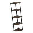 thumbnail image 3 of GROWTH TANK Corner Shelf Corner Display Shelf Durability Frees Standing Easy to Install Storage Rack Multipurpose for Kitchen Office Home 122cm, 3 of 9