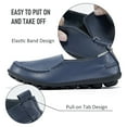 thumbnail image 4 of Women Comfortable Leather Flat Shoes Slip On Driving shoes Outdoor Walking shoes, 4 of 7