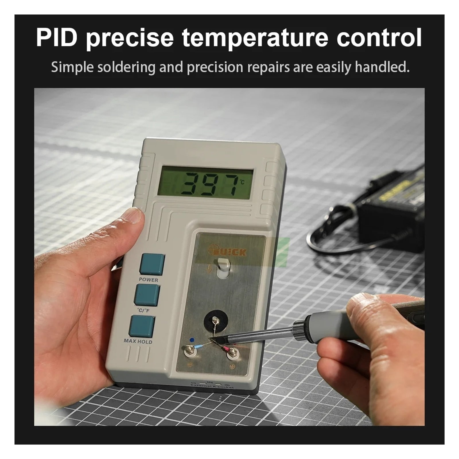 Electric Soldering Iron Welding Tool Ceramic Heater Welding Solder Rework Station Repair Heat Pencil Portable Soldering Pen ,Internally Heated