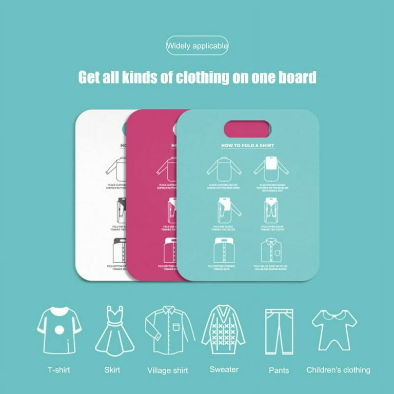 Shirt Folding Board  Easy To Use Folding Board For Shirts & More