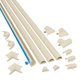 thumbnail image 2 of Kit de cubierta de cable mediano D-Line | Canalera decorativa para cab, 2 of 2