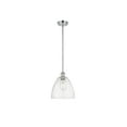 thumbnail image 4 of 516-1S-WPC-GBD-92 Innovations Lighting Bristol Glass 1 Light 9" Mini Pendant Polished Chrome/Seedy, 4 of 5