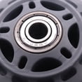 thumbnail image 6 of 3X Skating Shoes 608ZZ Bearing Inline Skate Wheel Clear Gray, 6 of 8