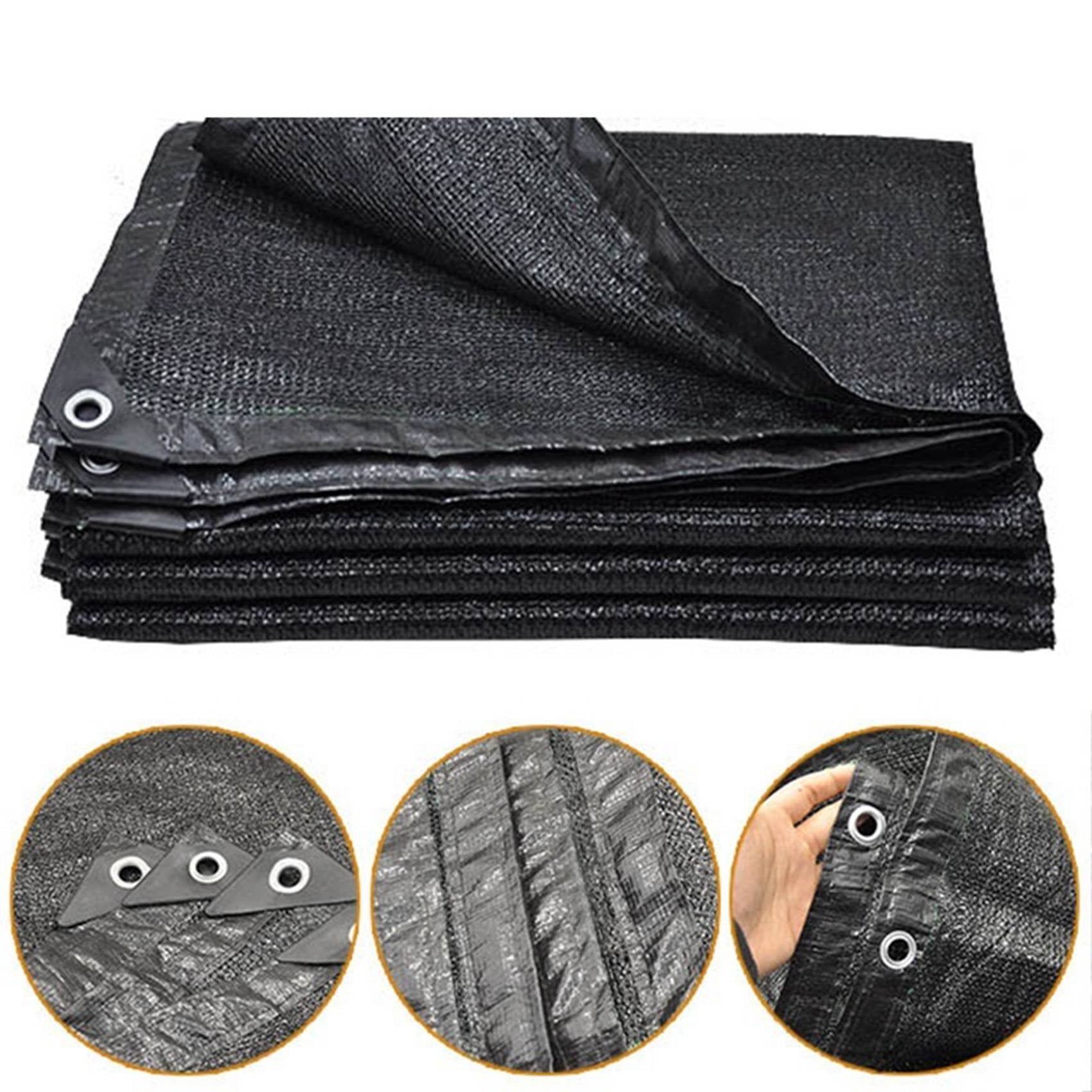 2X Sun Mesh Sunblock Garden Anti-Uv Sunscreen Shade Sails Sunblock Shade Cloth Net For Plant Greenhouse Car 2x3M