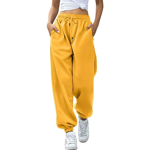Sweat Pants for Juniors Teen Girls Clearance Active Teens Lounge Pants Straight Leg High Waisted Comfortable Joggers Sweatpants Ladies Athletic