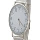 thumbnail image 2 of Montre-bracelet analogique à cadran rond et bracelet en acier inoxydable avec mouvement à quartz (argent), 2 of 4