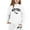 R46-White, variant on RMGVDSD Girls Sweatsuit Sets 2 Piece Outfits Letter Print Hoodies Sweatshirts And Sweatpants Set Stylish Comfortable Everyday Wear Girl Fashion Clothing