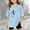 Sky Blue, variant on SUYIDA Shirts for Girls 10-12 Crew Neck Short Sleeve T Shirts Cute Print Comfy Oversized Tees Clothes for Girls Black,130