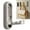 Silver, variant on Djiypn Foldable Coat Hooks, Invisible Folding Retractable Wall Hooks, 1Pack Retractable Hook, Foldable Wall Hooks for Hanging Coats, Scarves, Hats, Bathrobes, Keys, Bags (Silver)