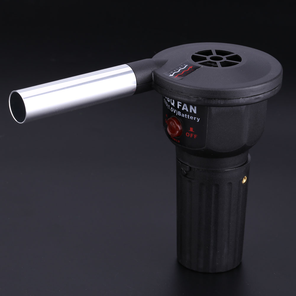 Rdeghly Fire Blower,Portable Battery Powered BBQ Fan Air Blower for