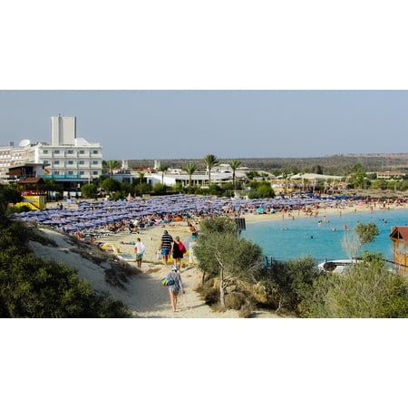 Laminated Poster Makronissos Beach Cyprus Resort Beach Ayia Napa Poster Print 24 X 36