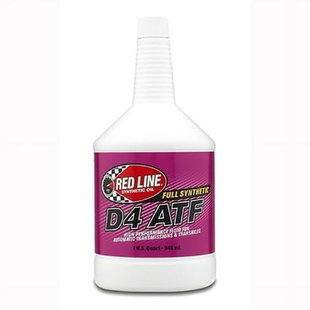 Red Line Synthetic Oil D4 Automatic Transmission Fluid, 1 qt