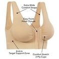 thumbnail image 3 of Miracle Bamboo Comfort Bra All Day Best Lift Comfort And Support- Black- Large (Busto 37-40) ACA MB-blk-L, 3 of 4