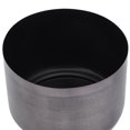 thumbnail image 5 of CosmoLiving by Cosmopolitan 9", 7", 6"H Black Metal Planter (3 Count), 5 of 9