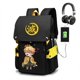thumbnail image 2 of Anime Agatsuma Zenitsu School Bag Oxford Laptop Bags Boy Girl School Backpack Large Capacity Travel Bag For Kids, 2 of 4