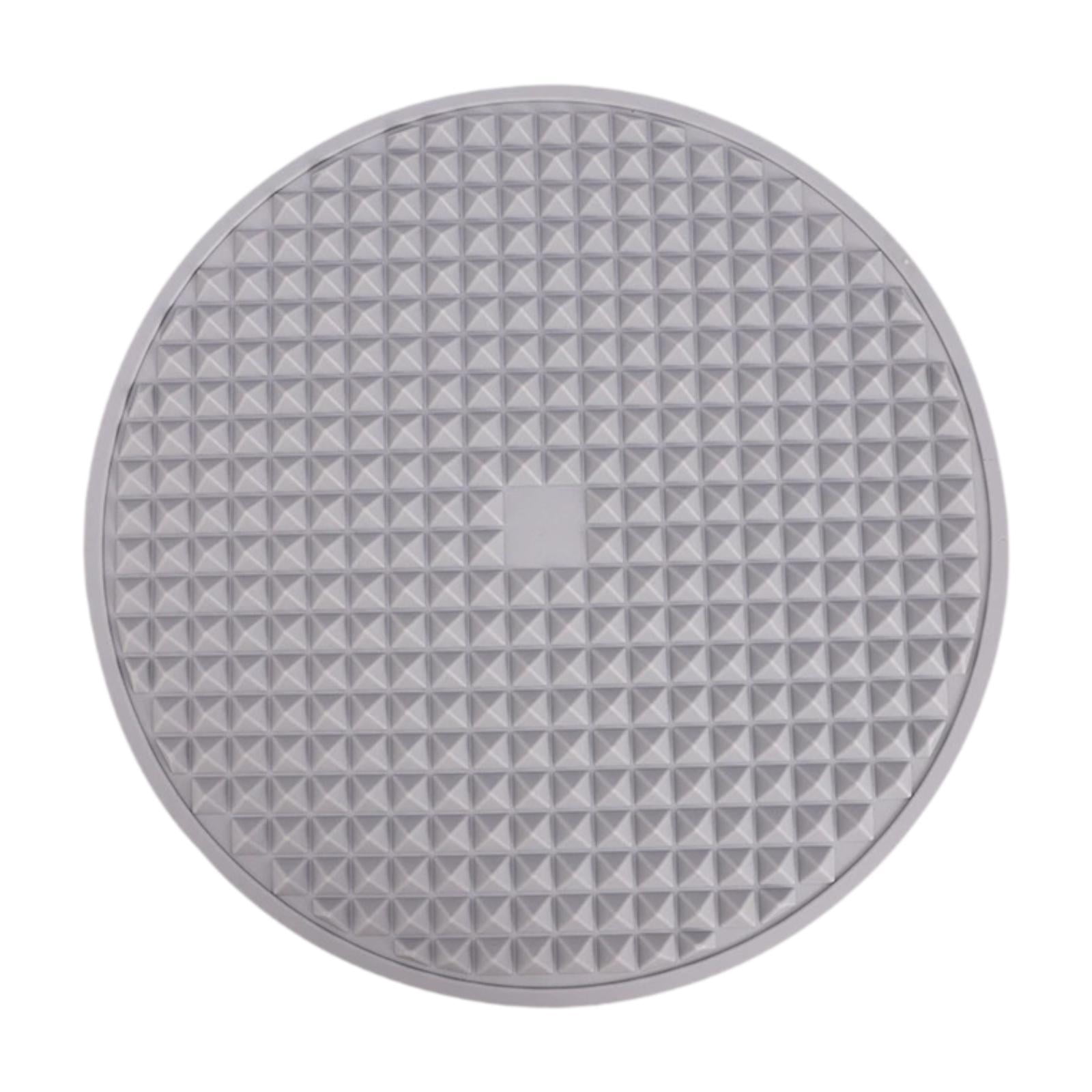 Wswqop Acupressure Mat Massage Blanket Silicone Fitness Walk Massagers Foot Massage Pad Gray