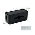 thumbnail image 2 of PBPBOX Charging Cable Storage Device Cable Organizer Black 1Pcs for Office Use Wire Management, 2 of 8