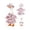 Pink goose costume, variant on Win s Way 250 Patriotic Porch Goose Outfit 4th of July Goose Clothes for Cement Goose Statue Porch Goose Outdoor Garden Decor