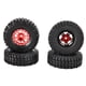 thumbnail image 2 of Uds 1in 1/24 neumático de coche RC neumáticos de goma para vehículos RC neumáticos de coche sobre orugas para Axial SCX24 90081 AXI00001 AXI00002, 2 of 8