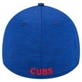 thumbnail image 4 of Men's New Era Royal Chicago Cubs Tech 39THIRTY Flex Hat, 4 of 6