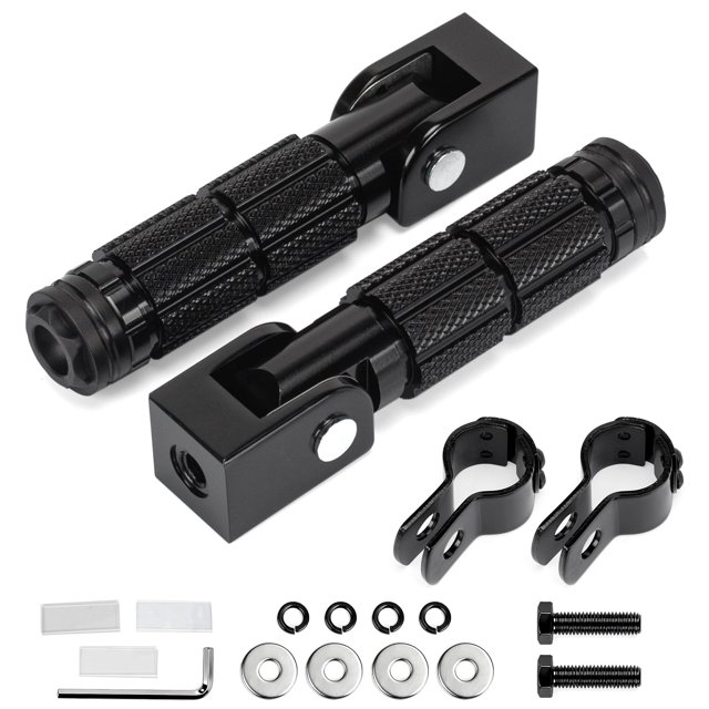 Reposapiés para motocicleta BEAROLNE CNC plegables antideslizantes