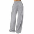 thumbnail image 6 of Coerni Girls Wide Leg Sweatpants Oversized Lounge Sweat Pants High Waist Baggy Joggers Girls Athletic Trousers School Clothes, 6 of 9