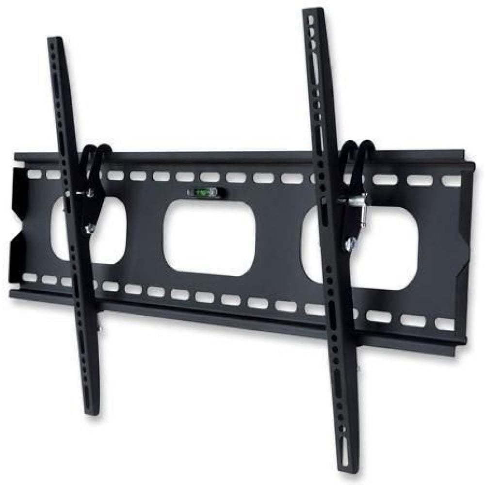 Techly 32" to 60" Tilting LCD/LED TV Wall Mount Tilt +/-12° VESA up to 600x400 mm Holds up to 80 kg, Black