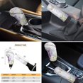thumbnail image 5 of Renewold Butterfly Flower Violet Car Seat Cover 11 PCS for Men Women Car Seat Protector with Steering Wheel Cover Headrest Cover Cup Coasters Handbrake Cover Gear Shift Knob Cover Car Coasters, 5 of 7
