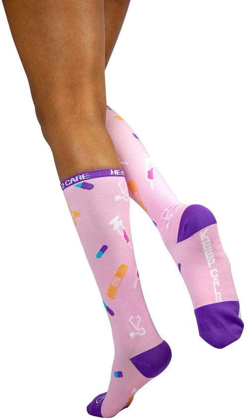 Zayaan Health Here 2 Care Compression Socks (1215 mm/Hg) AntiFatigue