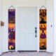 thumbnail image 1 of Decoraciones de Halloween al aire libre, pancartas de truco o trato y porche de puerta principal, decoraciones interiores de Halloween, decoración de porche de Halloween, decoración de otoño, 1 of 3