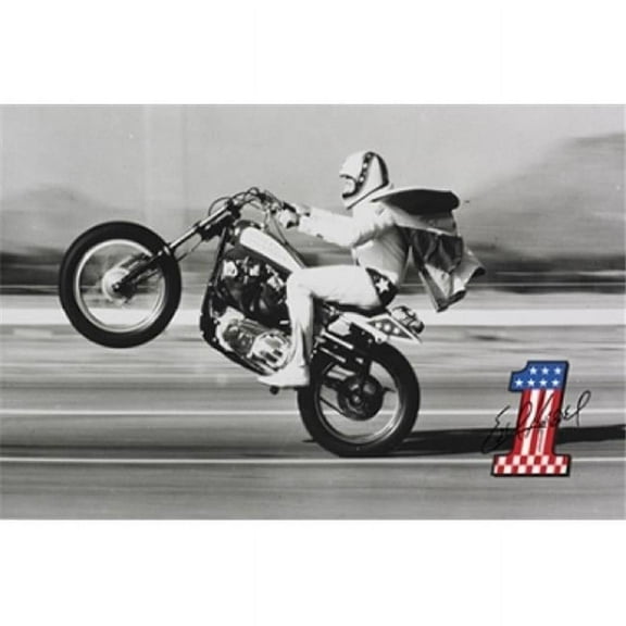 Evel Knievel Poster Print - 24 x 36 in.