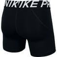 thumbnail image 2 of Nike Women's Pro 5" Training Short (Black/White, Small), 2 of 3