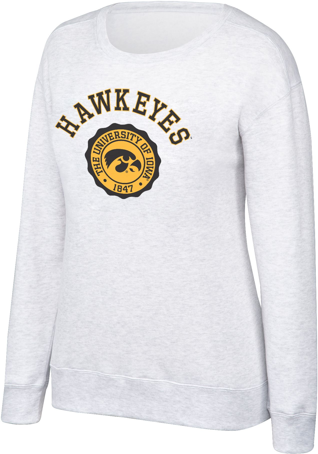 iowa hawkeye women's crewneck sweatshirt