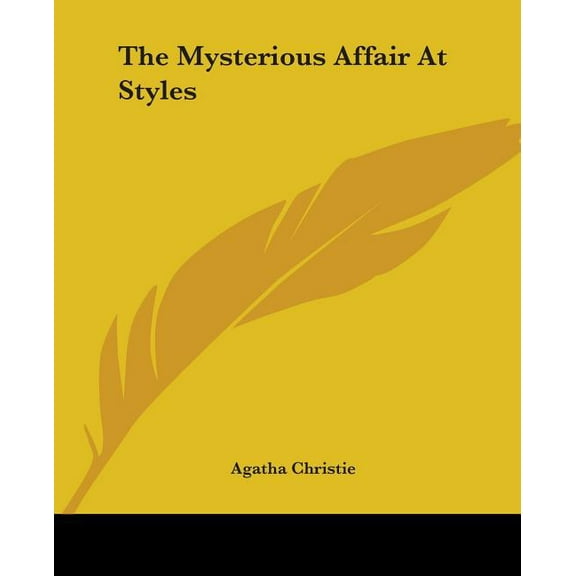 Hercule Poirot Mysteries The Mysterious Affair At Styles, (Paperback)