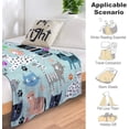 thumbnail image 4 of Cat Blanket Super Soft Flannel Throw Blanket Cat Gifts for Cat Lovers Cozy Lightweight Blankets for Women Kids Adults 50"X 40", 4 of 6