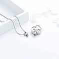 thumbnail image 4 of Urn Necklace for Ashes Cremation Peace Dove Urn Pendant Stainless Steel Keepsake Locket Ashes Keepsake Memorial Ashes Necklace for Men Women, 4 of 7