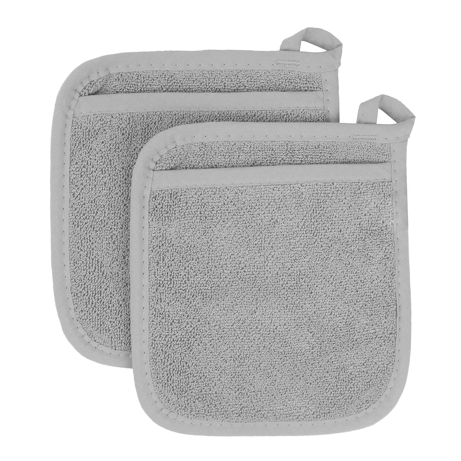 RITZ Royale Terry Pocket Mitt Set, 2-Pack, Titanium