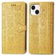 thumbnail image 1 of Funda Cartera FOXDOCK para iPhone 14 Plus , Flip PU con Relieve de Gatos y Perros, Tarjetero y Soporte, 1 of 6