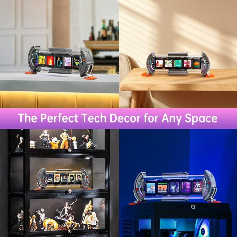 Divoom Times Gate Digital Clock with Smart App Control, WiFi, RGB