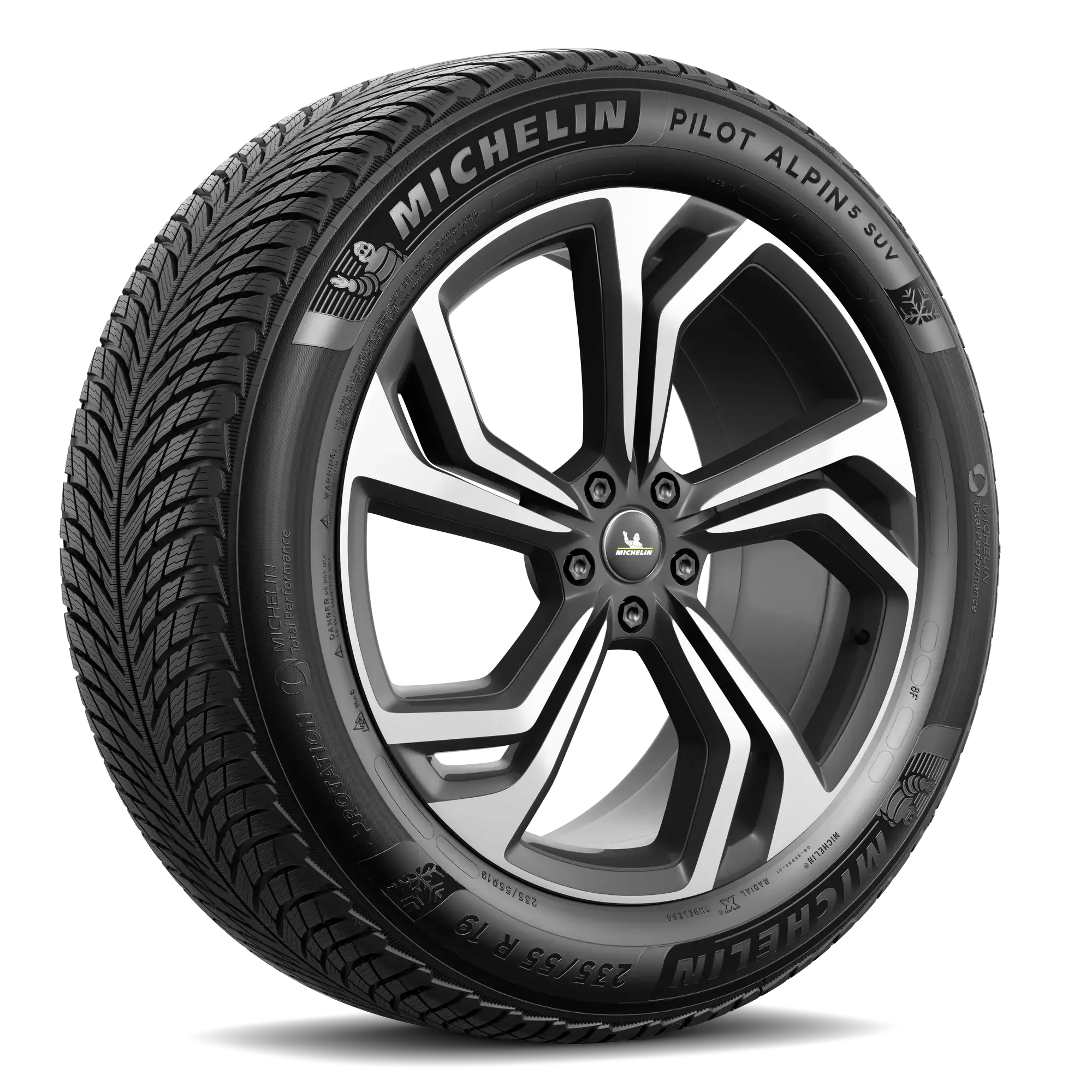 Michelin Pilot Alpin 5 SUV ZP (Runflat) 245/50R19XL 105V Light Truck & SUV Tire