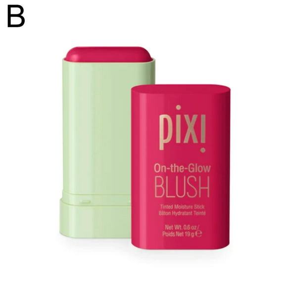 Pixi 3-in-1 Blusher Functional Easy Color Rouge Blush Stick Waterproof High Color Rendering Blush Cream Matte Contour Makeup