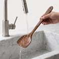 thumbnail image 5 of Unique Bargains Kitchen Utensil Heat-Resistant Cooking Tool for Flipping Brown 15.4x3.7 in, 5 of 5