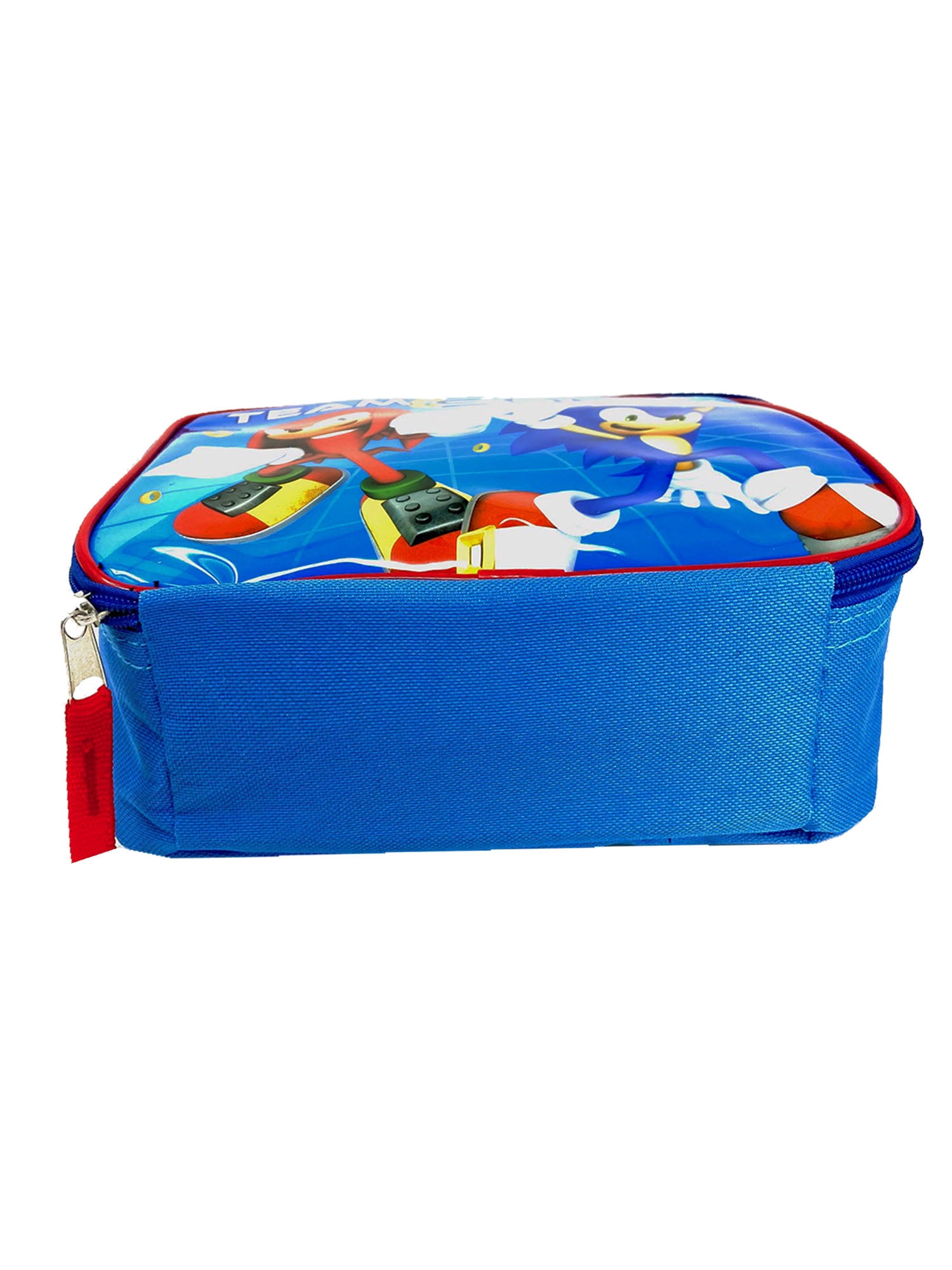 Sonic The Hedgehog Lunch Bag Insulated Knuckles Team Sonic Blue Red