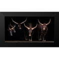 thumbnail image 2 of Ortega, Xavier 14x9 Black Modern Framed Museum Art Print Titled - Watusi Family, 2 of 5
