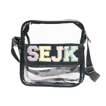

yegeUY 50% off Clear! Large Clear Backpack Heavy Duty PVC Transparent Backpack See Through Backpack For Work Sports