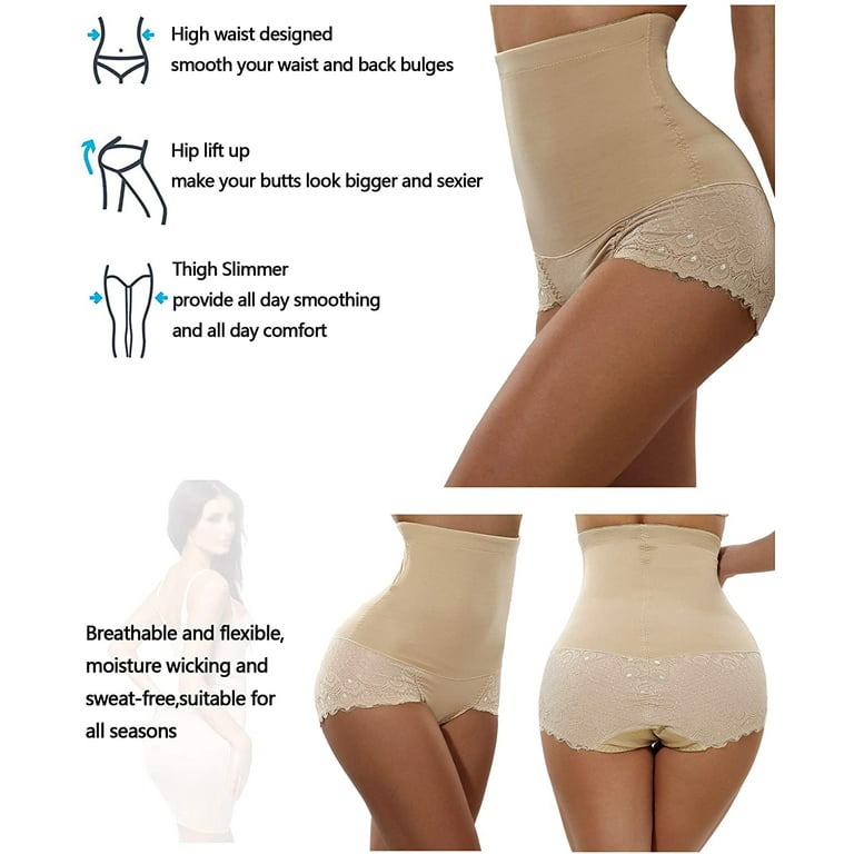 Tummy Control Panties Smooth & Silky All-Day High-Waisted Shaper Slimming  Panty