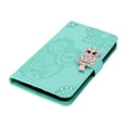 thumbnail image 5 of Dteck Case for OnePlus Nord N200 5G,Magnetic Bling Diamond Leather Card Holder Wallet Owl Pattern Case Kickstand Shockproof Protective Phone Cover with Wrist Strap,Green, 5 of 7