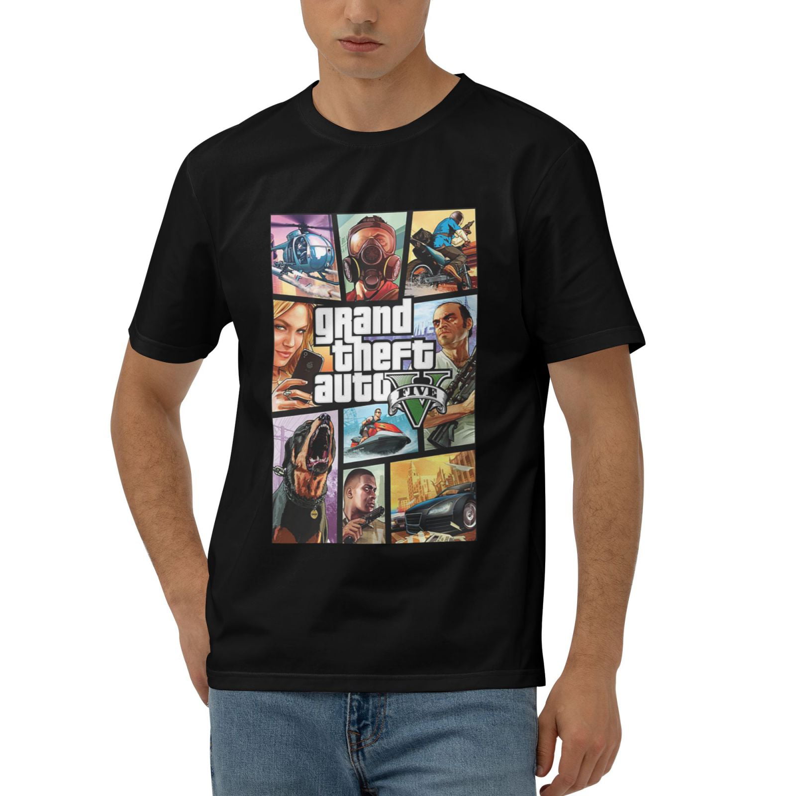 Memo Dare bh Unisex Grand Theft Auto Gta Official Fashion T-Shirts - Walmart.com