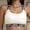 #0477-White, variant on Seamless Bras for Women No Underwire Comfortable Push Up Bra Breathable Full Coverage Yoga Bra Woman Underwear